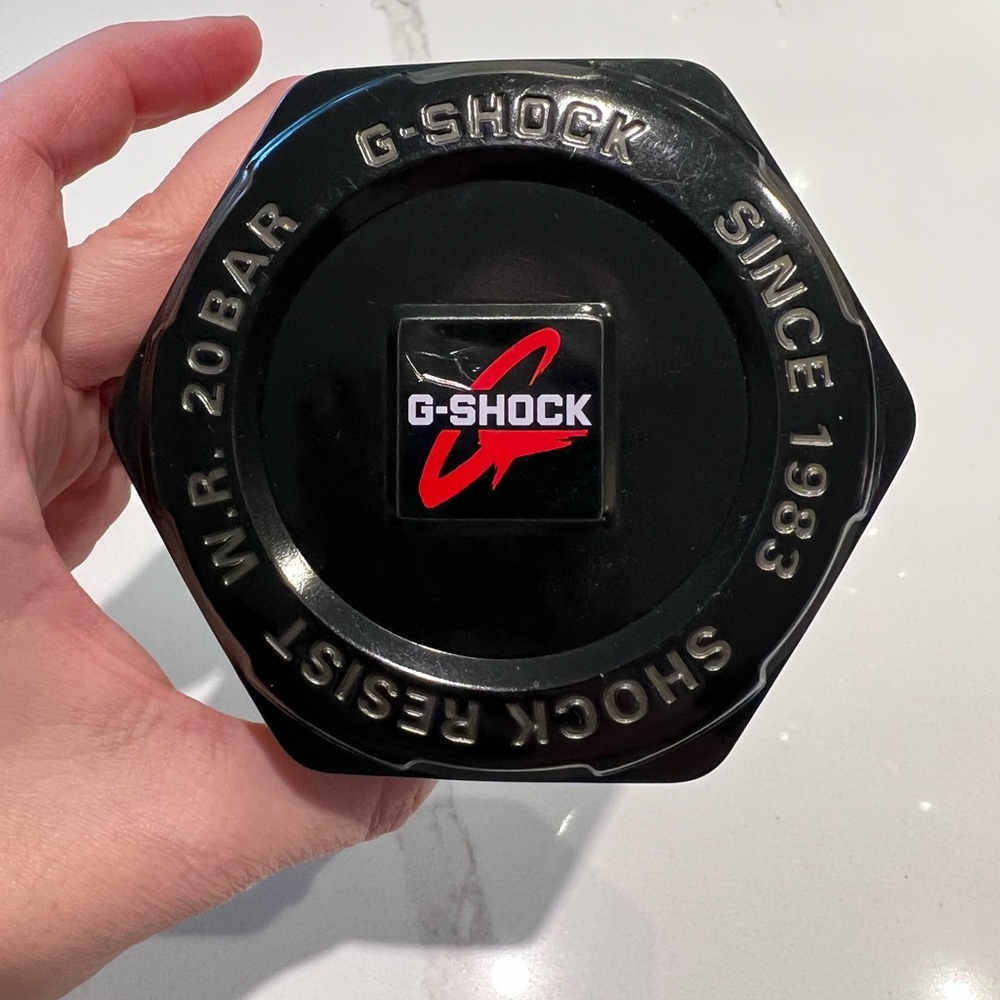 BOX ONLY G Shock Cassio tin box with lid